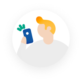 担当者と直接やりとり